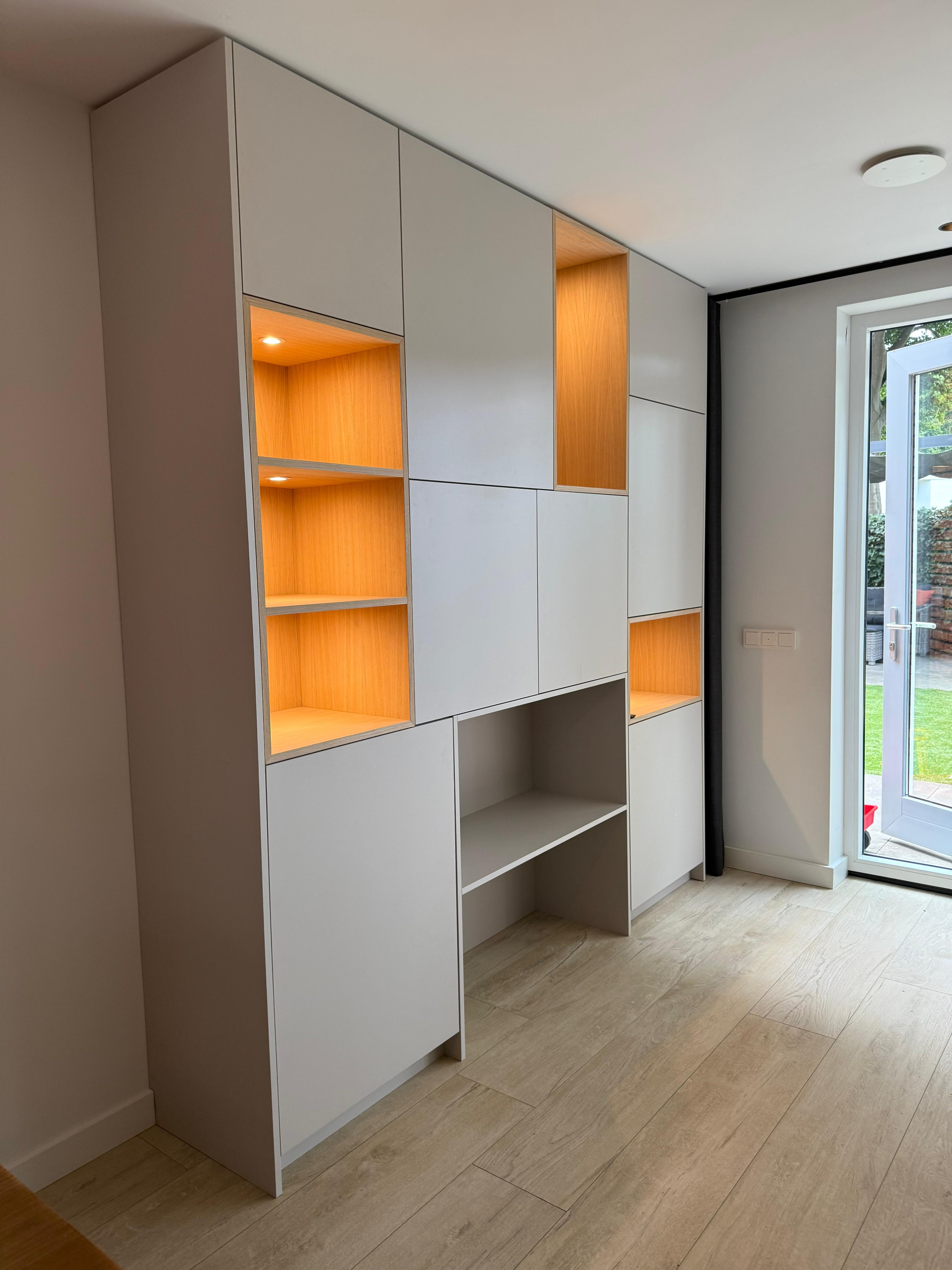Wandmeubel vakkenkast kastopmaat interieurbouw tilburg loon op zand waalwijk gilze goirle